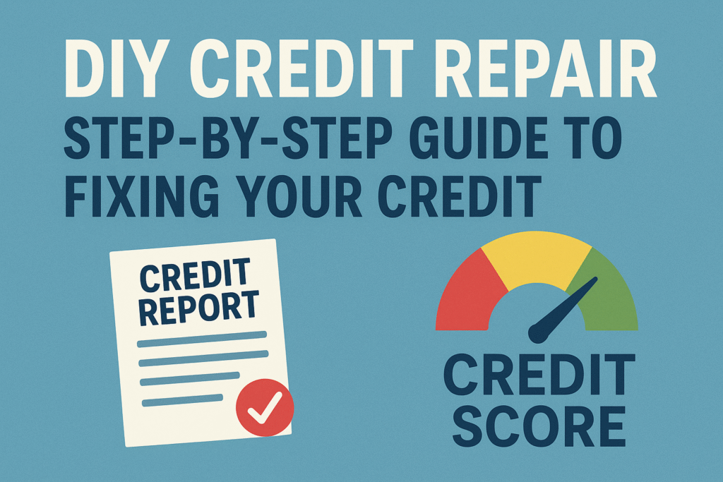 Credit Repair Help Process DIY Credit Repair: Step-by-Step Guide to Fixing Your Credit – JDP ...